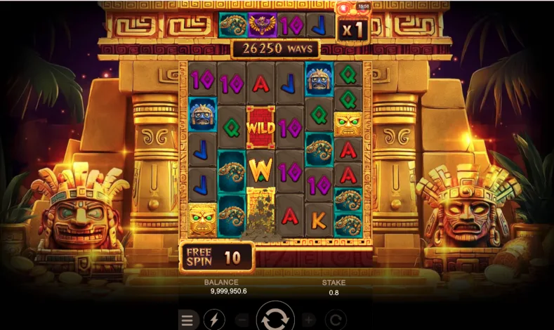 Aztec Fortune Megaways Free Spins with the top modifier reel and Unlimited Multiplier