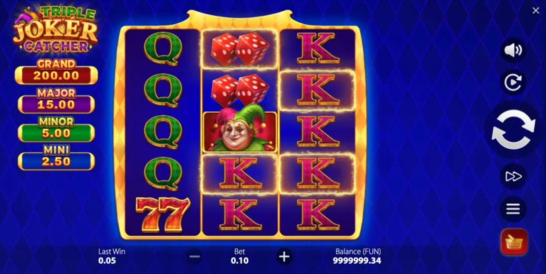 Triple Joker Catcher Gameplay