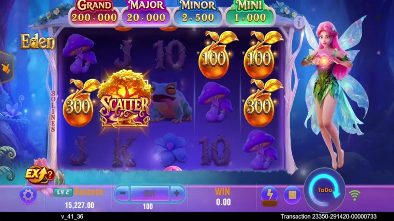 Money Prize symbols and Scatter gameplay