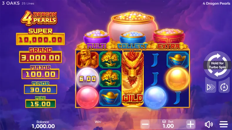 4 Dragon Pearls Gameplay