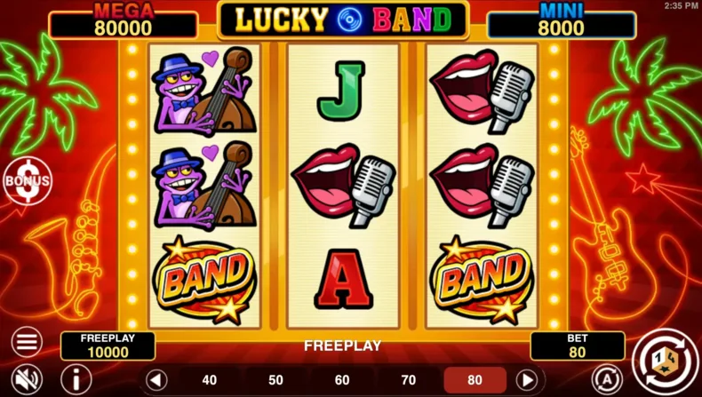 Lucky Band Gameplay
