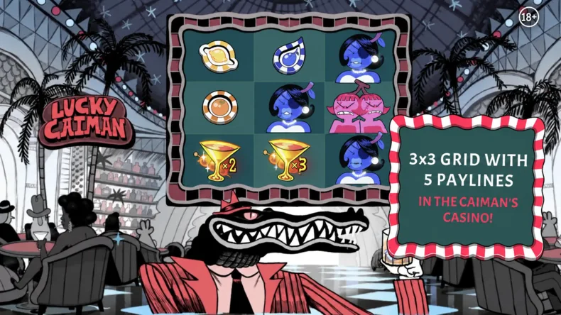Lucky Caiman Base Game