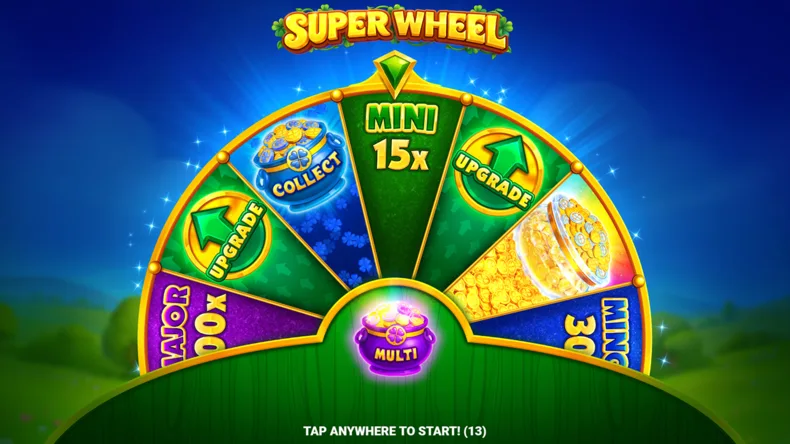 4 Super Clover Pots Super Wheel