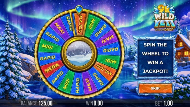 9K Wild Yeti Dream Drop Jackpots