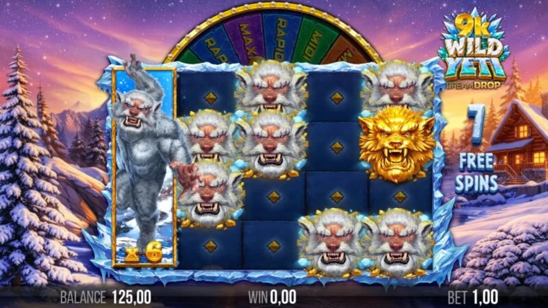9K Wild Yeti Free Spins