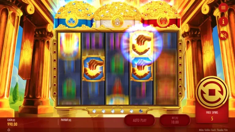 Midas Golden Touch Multiplier Wilds