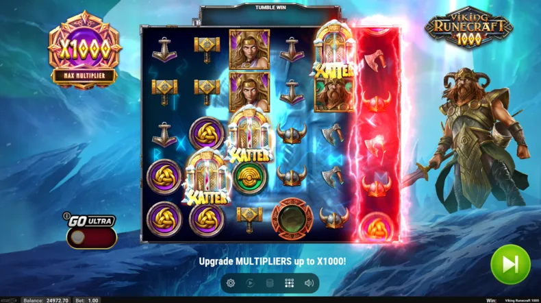 Viking Runecraft Multiplier Progression up to 1000×