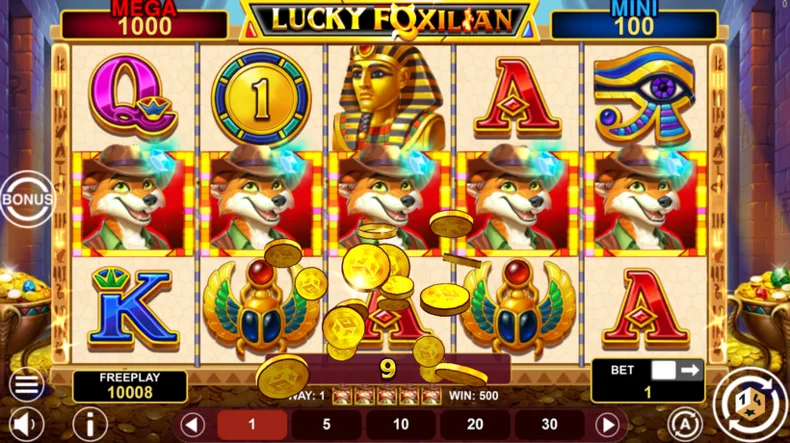 Lucky Foxilian Base Gameplay