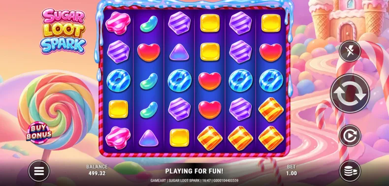 Sugar Loot Spark Base Gameplay