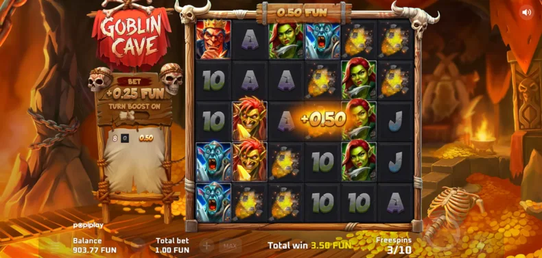 Goblin Cave Free Spins