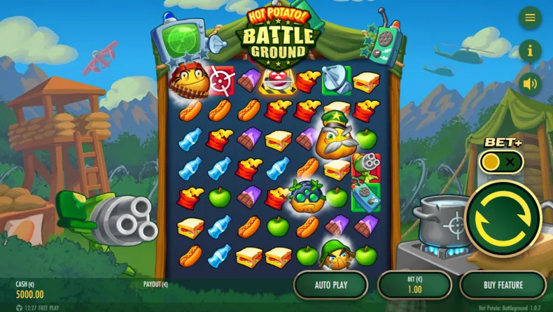Hot Potato Battleground Base Gameplay