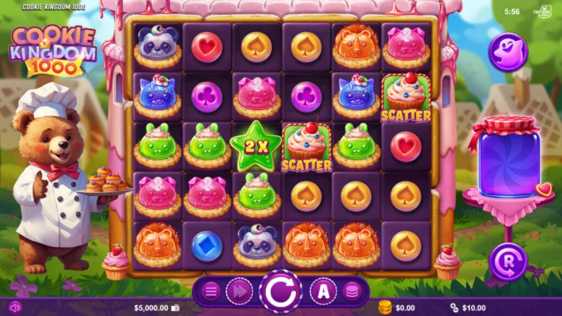 Cookie Kingdom 1000 Base Gameplay
