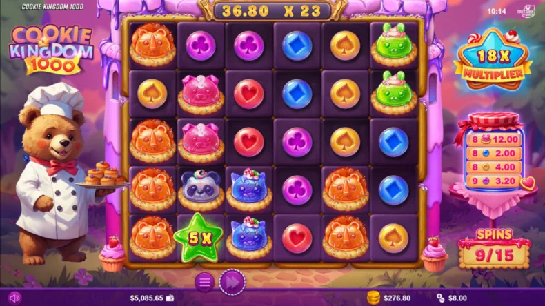 Cookie Kingdom 1000 Bonus Spins Total Multiplier