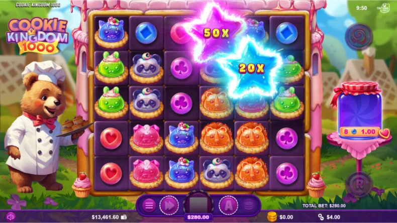 Cookie Kingdom 1000 Random Multipliers