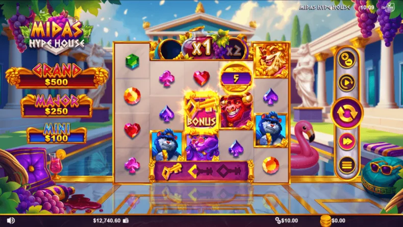 Midas Hype Hous Base Gameplay