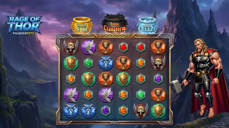 Rage of Thor Base Gameplay
