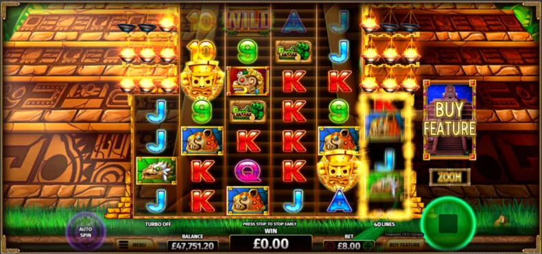 Treasures of El Dorado Base Gameplay