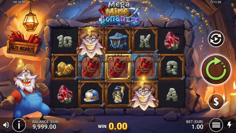 Mega Mine Bonanza Base Gameplay
