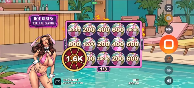 Hot Girls Wheel of Passion Hold & Ring Mode