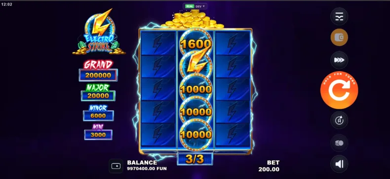 Electro Strike Boost, Collect Feature
