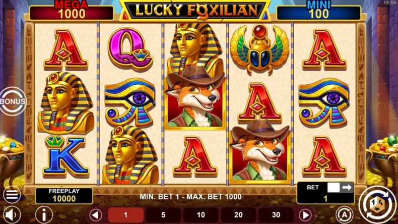 Lucky Foxilian Base Gameplay