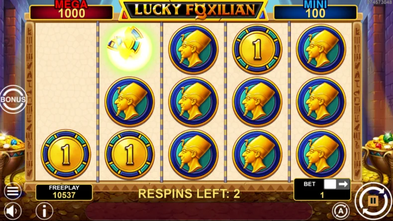 Lucky Foxilian Hold And Win Sticky Coins