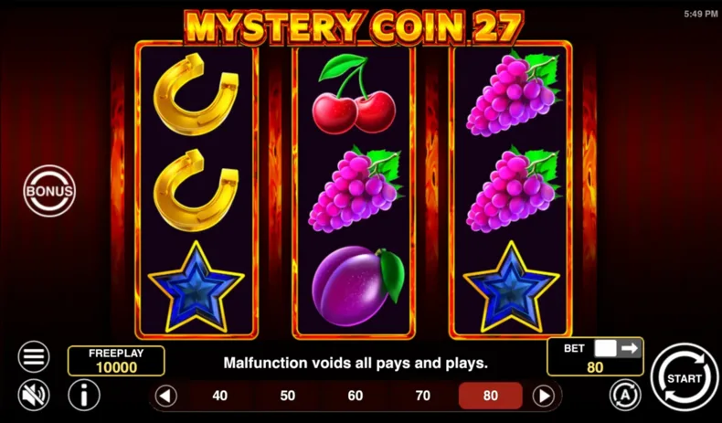Mystery Coin 27 Base Gameplay