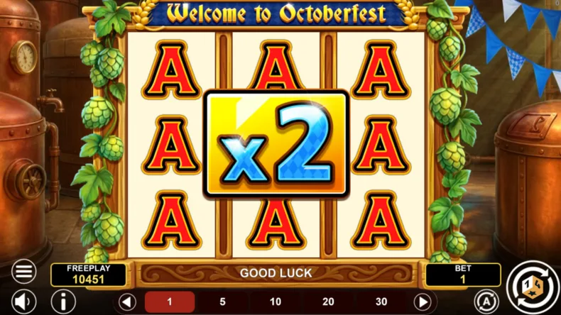 Welcome To Octoberfest Nine Matching Symbols