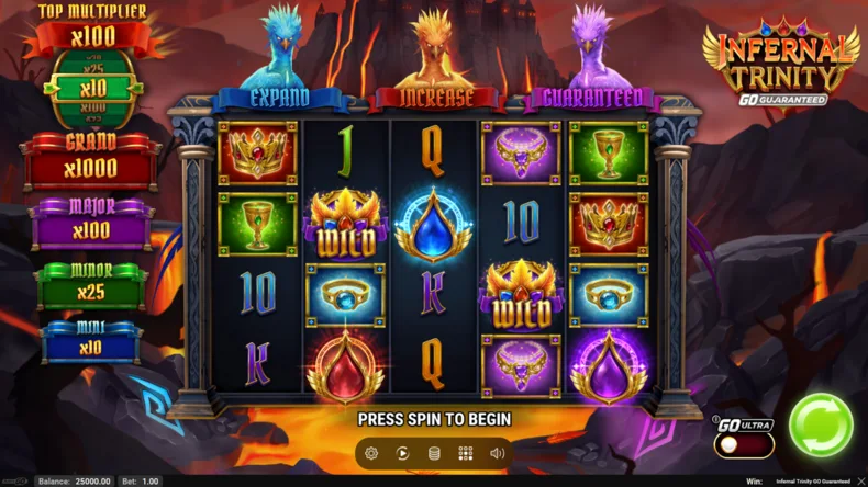 Infernal Trinity GO Guaranteed Base Gameplay